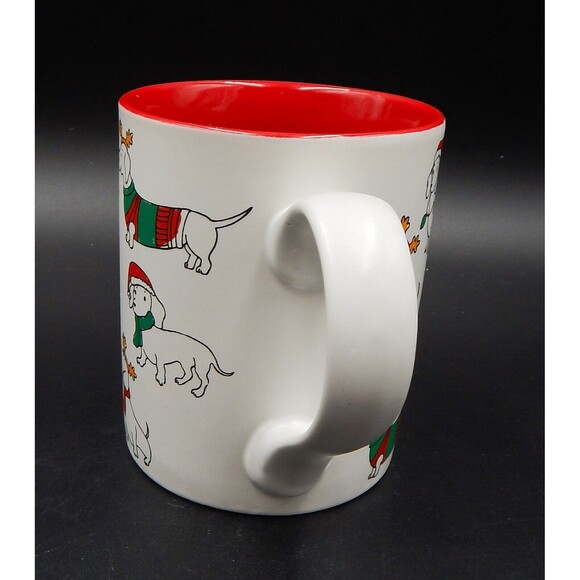 Spectrum Designs Dachshund Mug Dog Holiday Christmas Whimsical Weiner Dogs - Picture 4 of 8
